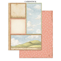 STAMPERIA - Printed Art Junk journal: stickers, cut-outs, backgrounds for Art and Craft - Cozy Family
