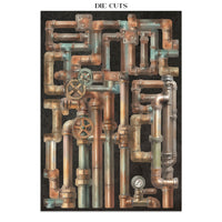 STAMPERIA - Printed Art Junk Journal Focus Points for Art and Craft A5 - Gardens of Time