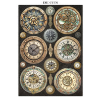 STAMPERIA - Printed Art Junk Journal Focus Points for Art and Craft A5 - Gardens of Time