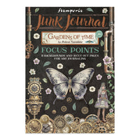 STAMPERIA - Printed Art Junk Journal Focus Points for Art and Craft A5 - Gardens of Time
