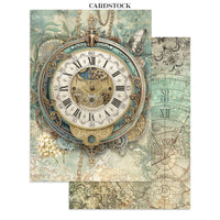 STAMPERIA - Printed Art Junk Journal Focus Points for Art and Craft A5 - Gardens of Time