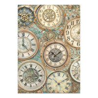 STAMPERIA - Printed Art Junk Journal Focus Points for Art and Craft A5 - Gardens of Time