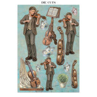STAMPERIA - Printed Art Junk Journal Focus Points for Art and Craft A5 - Symphony