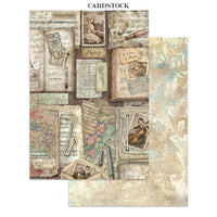 STAMPERIA - Printed Art Junk Journal Focus Points for Art and Craft A5 - Symphony