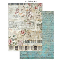 STAMPERIA - Printed Art Junk Journal Focus Points for Art and Craft A5 - Symphony