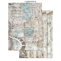 STAMPERIA - Printed Art Junk Journal Focus Points for Art and Craft A5 - Symphony