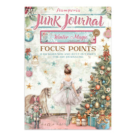 STAMPERIA - Printed Art Junk Journal Focus Points for Art and Craft A5 - Winter Magic