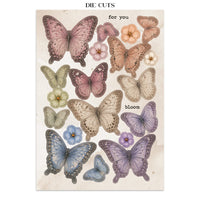STAMPERIA - Printed Art Junk journal: Focus points for art and Craft A5 - Flowers and Poems