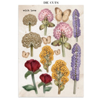 STAMPERIA - Printed Art Junk journal: Focus points for art and Craft A5 - Flowers and Poems