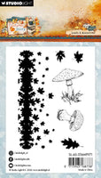 Studio Light - Clear Stamps Leaves And Mushrooms Autumn Story 6 Pieces