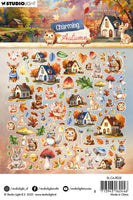 
              Studio Light - Charming Autumn - Paper Elements - Leaves, animals & houses
            
