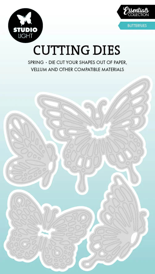 Studio Light - Essentials - Cutting Die - Butterflies| Craftzone Australia