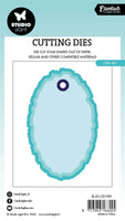 
              Studio Light - Essentials - Cutting Die - Torn Edge Tag Oval
            