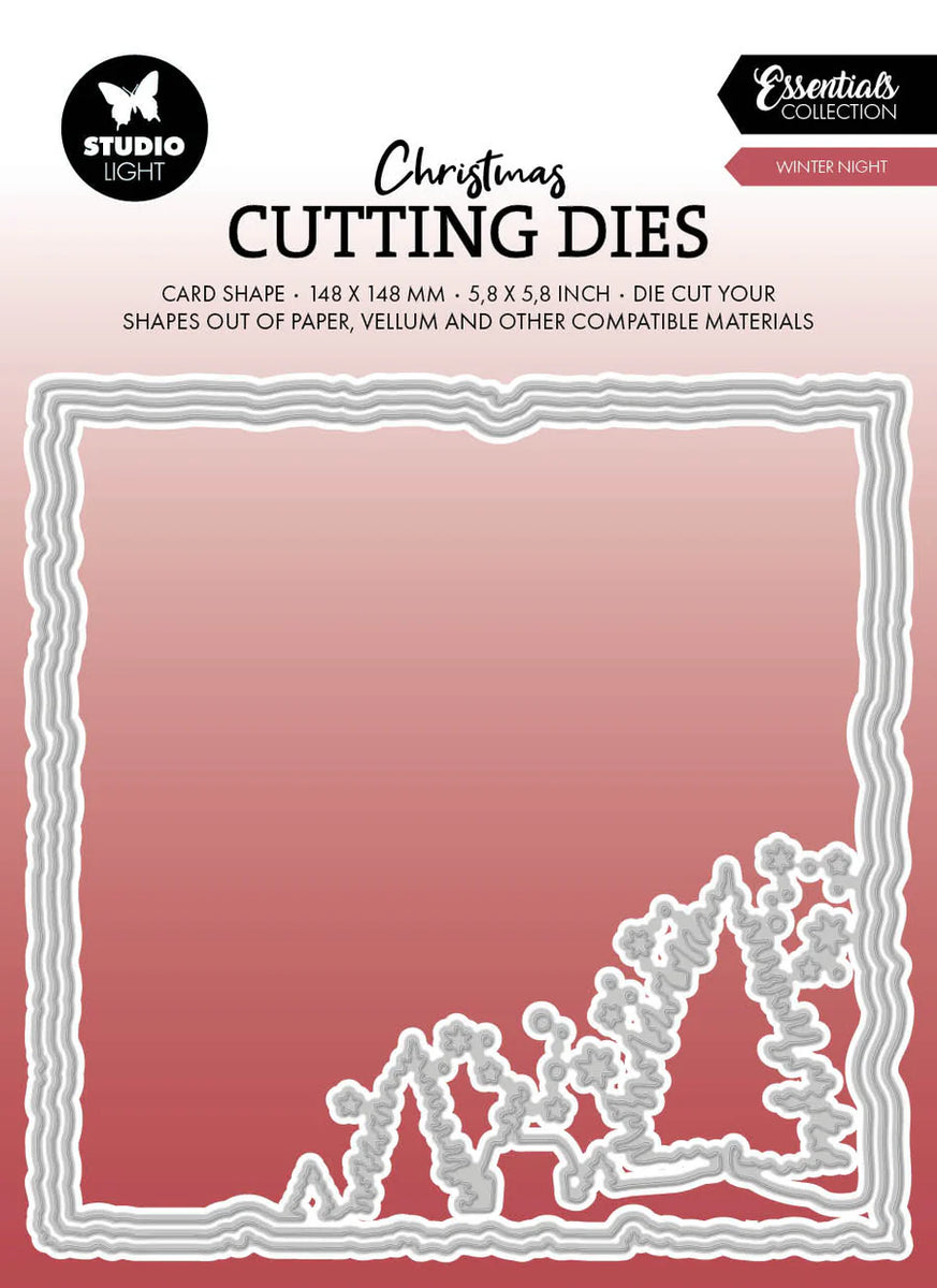 Studio Light • Essentials Cutting Die Winter Night Craftzone Australia