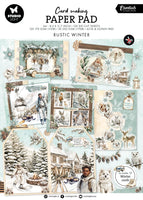 Studio Light  - Essentials - A4 Card Making Pad Rustic Winter Essentials 14 Sheets