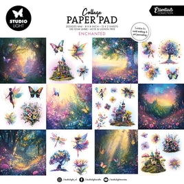 Studio Light - Essentials - Collage Paper Pad Collection - Enchanted