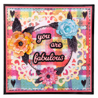 
              Studio Light  - Essentials - Die-cut Paper Pad - Bloom & Butterfly A5 size.
            