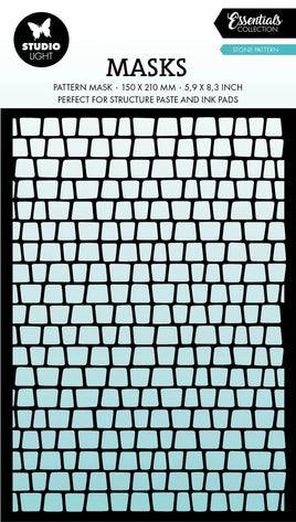 Studio Light - Stencil/Mask Stone Background Essentials 1 Piece
