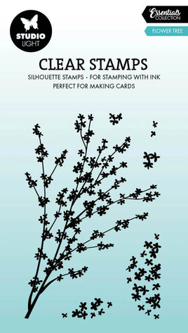 Studio Light  - Essentials - Clear Stamp - Flower tree