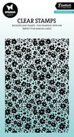 
              Studio Light  - Essentials - Clear Stamp - Flower background
            