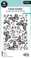 
              Studio Light  - Essentials - Clear Stamp - Butterflies background
            