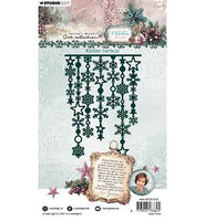 
              Studio Light - Jenine's Mindful Art - Christmas Blush Collection - Winter Curtain Die Set.
            