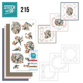 Stitch & Do - 215 - Amy Design - Blue Birds