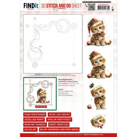 Stitch and Do - 3D Sheet - Berries Beauties - A Very Furry Christmas 2