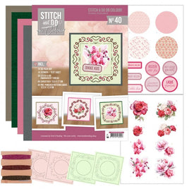 Stitch & Do BOOK on Colour 40 - Floral Elegance