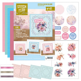 Stitch and DO on Colour 41 - Dragonflies