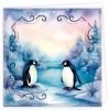 
              Stitch and Do Cards -  7 - Berries Beauties - Penguins
            