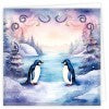 
              Stitch and Do Cards -  7 - Berries Beauties - Penguins
            