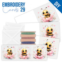 
              Stitch and Do Cards 29 - Cute Bees
            