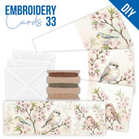 Stitch and Do Cards - Berries Beauties - cards 33 - Blossom Birds