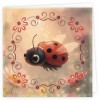 Stitch and Do Cards - Berries Beauties - cards 36 - Ladybug