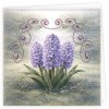 Stitch and Do Cards - Berries Beauties -37 - Spring Hyacinth