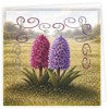 Stitch and Do Cards - Berries Beauties -37 - Spring Hyacinth