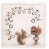 Stitch and Do Cards - Berries Beauties - 40 - Christmas Squirrel