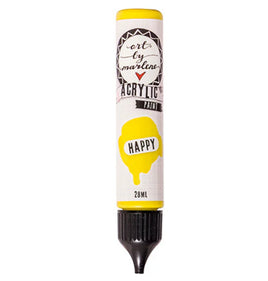Art by Marlene - Essentials - Acrylic Paint - HAPPY