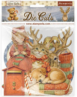 STAMPERIA - Printed decorative Die cuts for Art and Craft - Silent Night