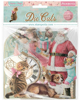 STAMPERIA - Printed decorative Die cuts - Winter Magic