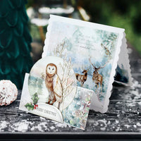 
              Katy Sue - Watercolour Christmas Animals Pop Up Card Making Kit
            