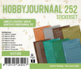 Stickerset - Hobbyjournaal 252
