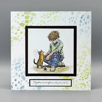 
              Andy Skinner Design - Pre Cut Rubber Stamp Set - Something Special
            