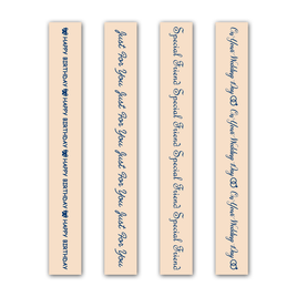 Tattered Lace Embossing Folder - The Sentiment Collection Set 4 Embossing Folders