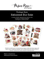 
              Paper Rose - Vintage Rose Embossed Die Cuts
            