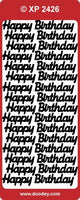 
              Peel-Off Stickers - Happy Birthday XP2426
            