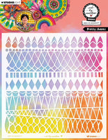 
              ABM - Art by Marlene Mask Pretty shapes - ABM 25 collection no. 377
            