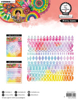
              ABM - Art by Marlene Mask Pretty shapes - ABM 25 collection no. 377
            