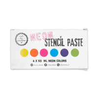 
              ABM - Art by Marlene Stencil Paste Neon colors - ABM 25 collection no. 08
            